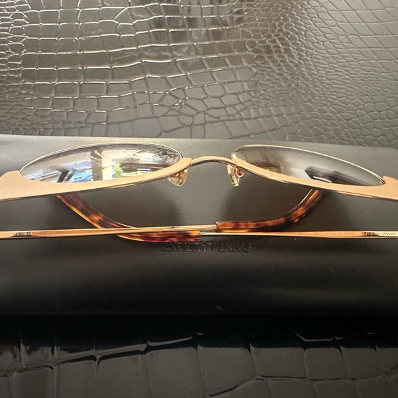 Boucheron BC0039S 002 Gold/Brown Lens 52mm Sunglasses beautiful sunglasses new - Picture 6 of 11